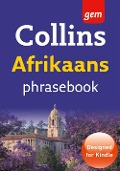 Cover-Bild zum Titel 'Collins Gem Afrikaans Phrasebook and Dictionary' von 'Collins Dictionaries'