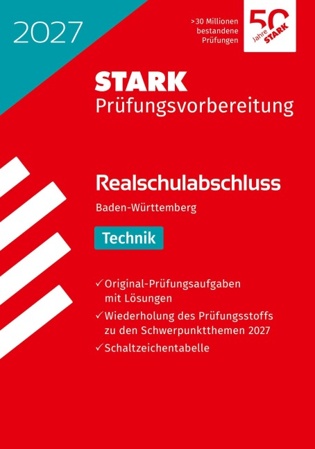 STARK Technik - Realschulabschluss 2027 BW - Prüfungsvorbereitung - 