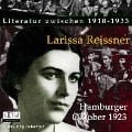 Cover-Bild zum Titel 'Hamburger Oktober 1923' von 'Larissa Reissner'