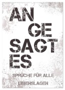 Cover-Bild zum Titel 'Angesagtes-Sprüche für alle Lebenslagen (Wandkalender 2027 DIN A2 hoch), CALVENDO Monatskalender' von 'Christine B-B Müller'