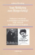 Cover-Bild zum Titel 'Vom Weltkrieg zum Bürgerkrieg?' von 'Andreas Wirsching'