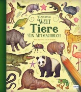 Cover-Bild zum Titel 'Wunderbare Welt. Ein Mitmachbuch - Tiere' von 'Polly Cheeseman'