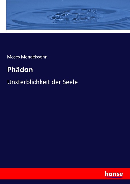 Phädon - Moses Mendelssohn