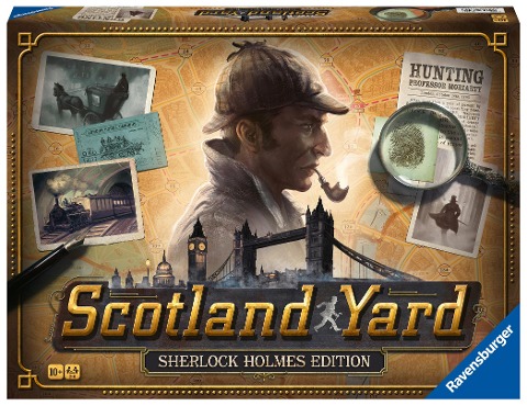 Ravensburger 27344 Scotland Yard: Sherlock Holmes Edition - Das kultige Detektivspiel für 2-6 Spieler ab 10 Jahren - 