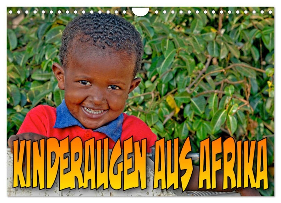 Kinderaugen aus Afrika (Wandkalender 2026 DIN A4 quer), CALVENDO Monatskalender - Joern Stegen