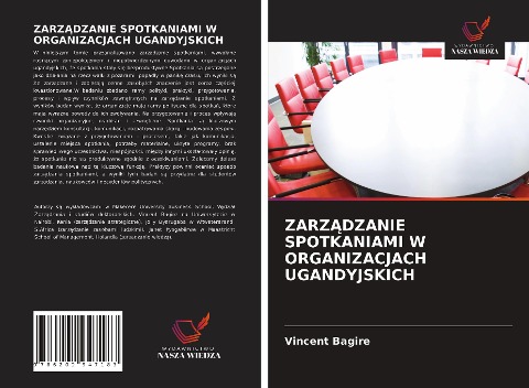 ZARZ¿DZANIE SPOTKANIAMI W ORGANIZACJACH UGANDYJSKICH - Vincent Bagire