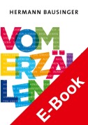 Cover-Bild zum Titel 'Vom Erzählen' von 'Hermann Bausinger'