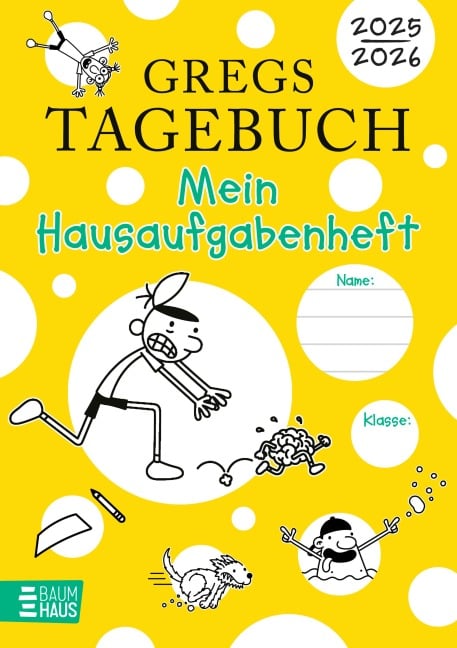 Gregs Tagebuch - Mein Hausaufgabenheft 2025/2026 - Jeff Kinney