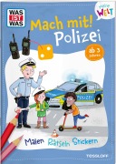 Cover-Bild zum Titel 'WAS IST WAS Mach mit! Polizei' von 'Katja Baier'