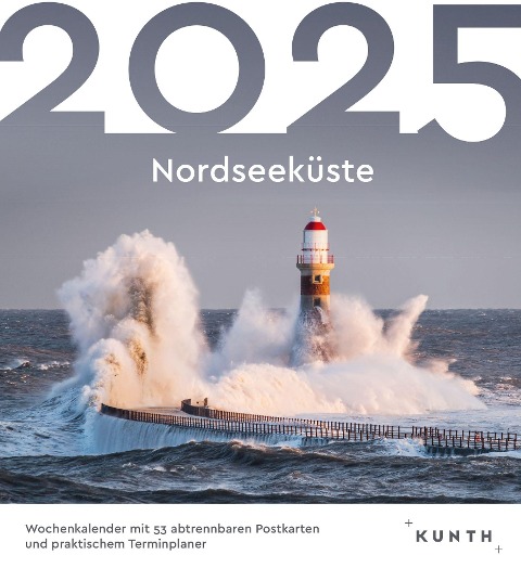 Nordseeküste - KUNTH Postkartenkalender 2025 - 