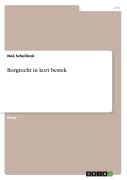 Cover-Bild zum Titel 'Borgtocht in kort bestek' von 'Noë Schellinck'