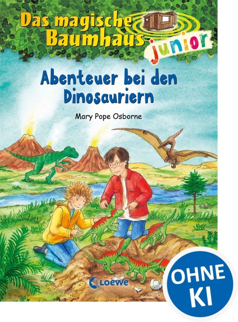 Das magische Baumhaus junior 01 - Abenteuer bei den Dinosauriern - Mary Pope Osborne