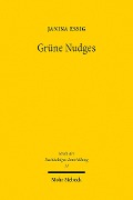 Cover-Bild zum Titel 'Grüne Nudges' von 'Janina Essig'
