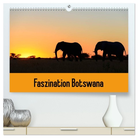 Faszination Botswana (hochwertiger Premium Wandkalender 2025 DIN A2 quer), Kunstdruck in Hochglanz - Frauke Scholz