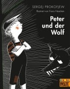Cover-Bild zum Titel 'Peter und der Wolf' von 'Sergej Prokofjew'