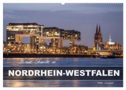 Cover-Bild zum Titel 'Blaue Stunde in Nordrhein-Westfalen (Wandkalender 2026 DIN A2 quer), CALVENDO Monatskalender' von 'Peter Schickert'