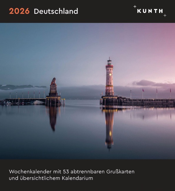 Deutschland - KUNTH Postkartenkalender 2026 - 