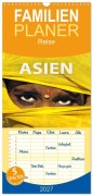 Cover-Bild zum Titel 'Familienplaner 2027 - Asien - Kontinent der Farben mit 5 Spalten (Wandkalender, 21 x 45 cm) CALVENDO' von 'Mario Weigt'