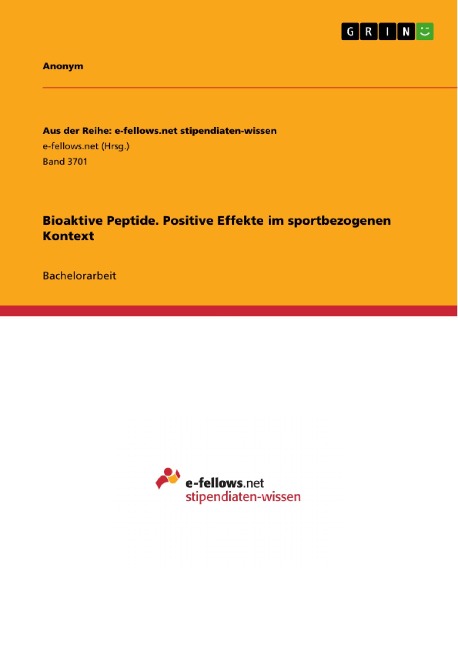 Bioaktive Peptide. Positive Effekte im sportbezogenen Kontext - 