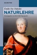 Cover-Bild zum Titel 'Naturlehre' von 'Émilie Du Châtelet'