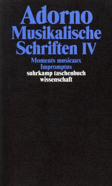 Gesammelte Schriften in 20 Bänden - Theodor W. Adorno