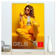 Cover-Bild zum Titel 'Gelb, die lebendige Farbe (hochwertiger Premium Wandkalender 2026 DIN A2 hoch), Kunstdruck in Hochglanz' von 'Peter Roder'