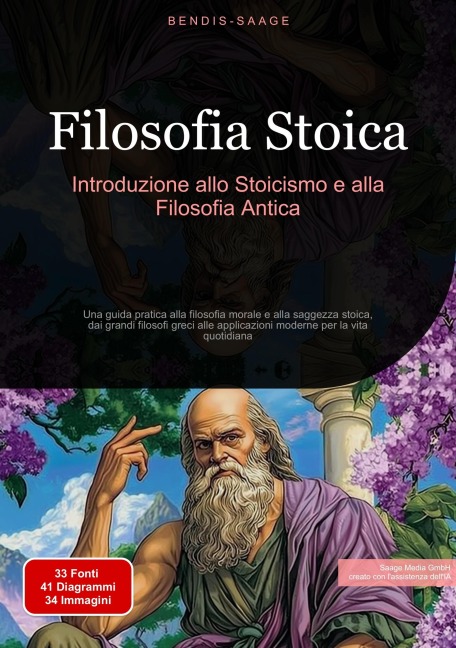 Filosofia Stoica: Introduzione allo Stoicismo e alla Filosofia Antica - Bendis A. I. Saage - Italiano
