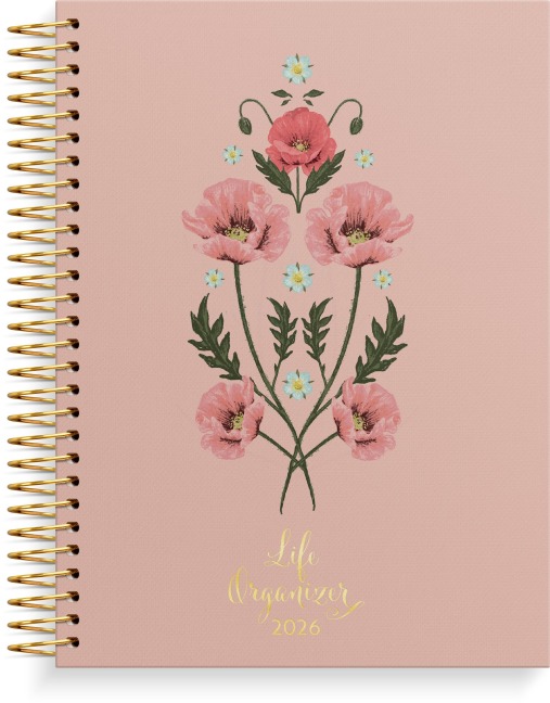 Burde Life Organizer 2026 Rosa - 