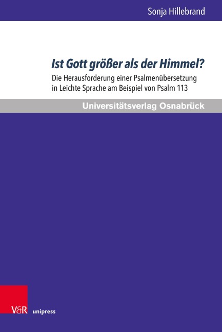 Ist Gott größer als der Himmel? - Sonja Hillebrand