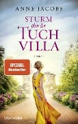 Cover-Bild zum Titel 'Sturm über der Tuchvilla' von 'Anne Jacobs'