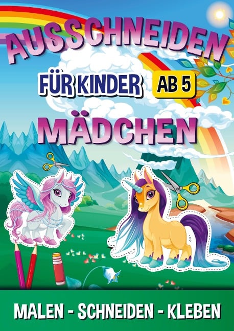 Ausschneiden für Kinder ab 5 Mädchen - HR Creation