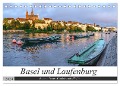 Basel und Laufenburg - Romantische Altstädte am Rhein (Tischkalender 2024 DIN A5 quer), CALVENDO Monatskalender - Sandra Schänzer