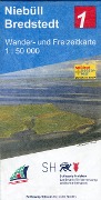 Cover-Bild zum Titel 'Niebüll - Bredstedt Wander- und Freizeitkarte 1:50 000' von ''