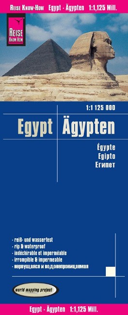 Reise Know-How Landkarte Ägypten (1:1.125.000) - 