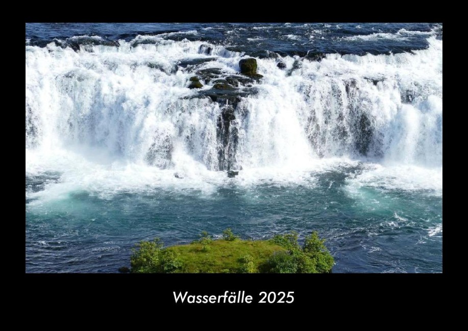 Wasserfälle 2025 Fotokalender DIN A3 - Tobias Becker