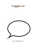 Cover-Bild zum Titel ''zeggen ze' von 'Jean Demarteau'