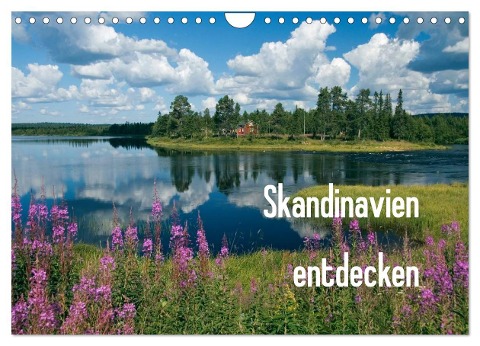 Skandinavien entdecken (Wandkalender 2024 DIN A4 quer), CALVENDO Monatskalender - Frauke Scholz