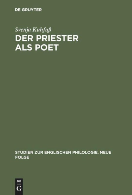 Der Priester als Poet - Svenja Kuhfuß