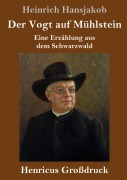 Cover-Bild zum Titel 'Der Vogt auf Mühlstein (Großdruck)' von 'Heinrich Hansjakob'