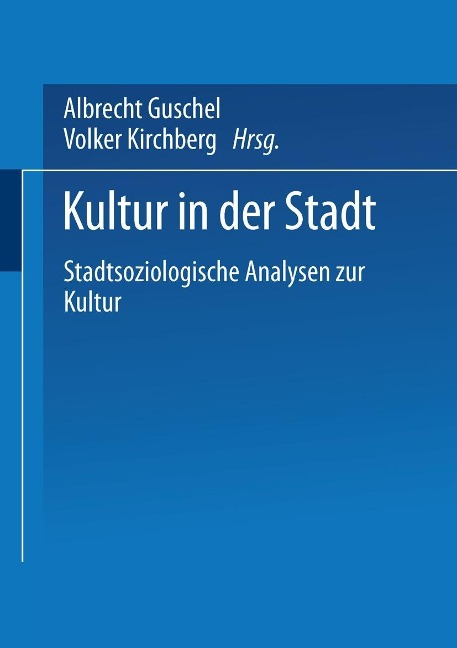 Kultur in der Stadt - 