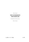 Cover-Bild zum Titel 'Die Schmerzen der Krieger' von 'Oliver Pautsch'