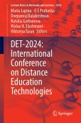 Cover-Bild zum Titel 'DET-2024: International Conference on Distance Education Technologies' von ''