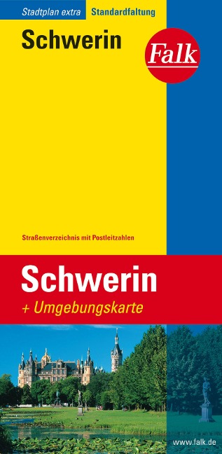Falk Stadtplan Extra Standardfaltung Schwerin 1:20 000 - 