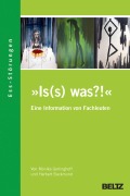Cover-Bild zum Titel ''Is(s) was?!' Ess-Störungen - Eine Information von Fachleuten aus dem TCEforum München' von 'Monika Gerlinghoff, Herbert Backmund'