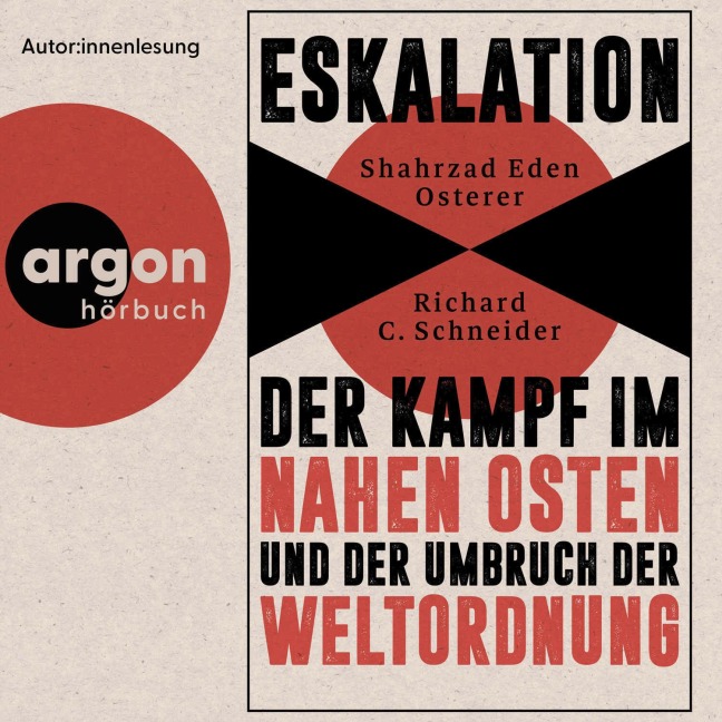 Eskalation - Shahrzad Osterer, Richard C. Schneider