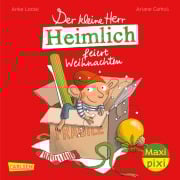 Cover-Bild zum Titel 'Maxi Pixi 479: VE 5: Der kleine Herr Heimlich feiert Weihnachten (5 Exemplare)' von 'Anke Loose'
