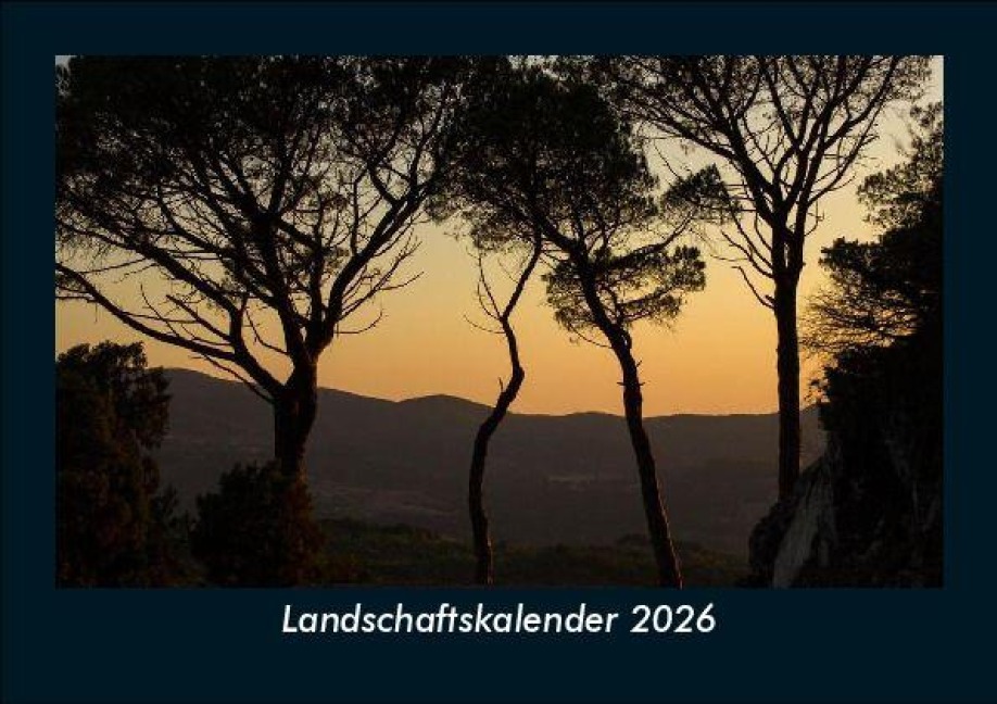 Landschaftskalender 2026 Fotokalender DIN A5 - Tobias Becker