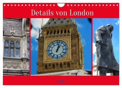Cover-Bild zum Titel 'Details von London (Wandkalender 2026 DIN A4 quer), CALVENDO Monatskalender' von 'Ph Ph'