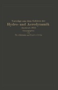Cover-Bild zum Titel 'Vorträge aus dem Gebiete der Hydro- und Aerodynamik (Innsbruck 1922)' von 'A. G. V. Baumhauer, G. Kempf, T. Levi-Civita, W. Oseen, M. Panetti'