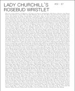 Cover-Bild zum Titel 'Lady Churchill's Rosebud Wristlet No. 50' von ''